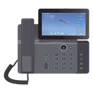 Videoteléfono IP / 20 Líneas SIP / Pantalla 7\" Ajustable / Android 9.0 / Conferencia 10 Vías / Teclado Retroiluminado / PoE