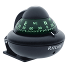 Brújula de Navegación Marina / Dial Directo 2\" (51 mm) / Montaje Reversible 300° / Iluminación Nocturna Verde / Compensación Magnética