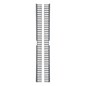 Kit de Soportes para Administración de Cable, Para Gabinetes Net-Verse de 800mm y 42UR, Color Negro