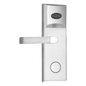 Cerradura para Hotel Izquierda / MIFARE 13.56 MHz / Acero Inoxidable / 224 Eventos / 4 Baterías AA
