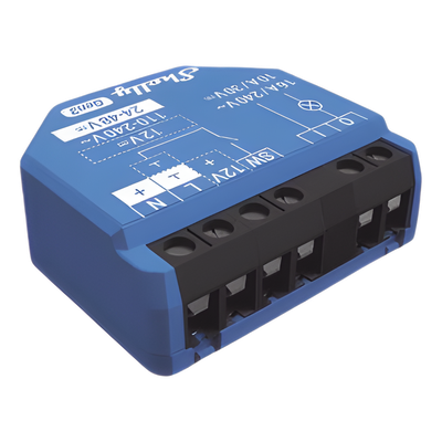 Relevador inalámbrico inteligente 16A, 110-230 V, 1  salida de contacto seco, compatible con asistente de voz Alexa, Google Home