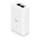 Adaptador PoE+ / 30 W / 2.5 Gbps / 48V 0.65A / (2) Puertos RJ45 Blindados / LED Indicador / Protección contra Sobretensiones