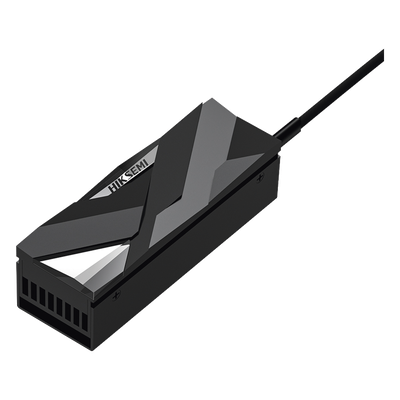 Disipador de Calor Activo para SSD M.2 2280 / Aleación de Aluminio / Ventilador PWM / Reducción ≤30°C / 4 Pines / 73 x 22 x 9 mm