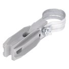 Aislador de Paso o Esquina / Abrazadera 1 Pulgada (25 mm) / Resina Virgen 100% / Acero Galvanizado / Anti-Arqueo / Bolsa 100 Unidades