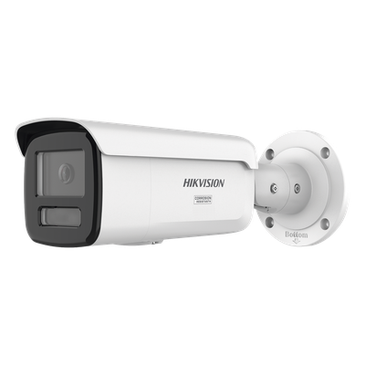 [Dual Light + ColorVu 3.0 + HikAI] Bala IP 8 Megapixel / Lente 4 mm / 60 mts IR + Luz Blanca / Exterior IP67 / Estrobo Luz Blanca / WDR 130 dB / ACUSENSE 3.0 / Metal / NEMA 4X / ACUSEEK