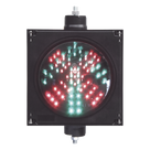 Semáforo LED / Diámetro 20 cm / 81 LEDs / IP65 / 110 VCA / 6 W / Intensidad 500 cd Rojo / 400-600 cd Verde