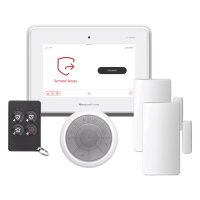 Panel de alarma touchscreen de 7\" all-in-one con Alexa integrada, Wi-Fi/Z-Wave Plus y takeover para sensores 5800, 2GIG, DSC, ITI/Qolsys y Bosch