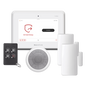 Panel de alarma touchscreen de 7\" all-in-one con Alexa integrada, Wi-Fi/Z-Wave Plus y takeover para sensores 5800, 2GIG, DSC, ITI/Qolsys y Bosch