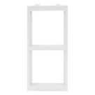 Placa Adaptadora Modular / 1 a 6 Módulos / Piso Falso y Pavimento / Plástico de Ingeniería / 170 mm Base