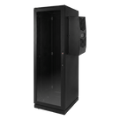 Gabinete de Telecomunicaciones / 42 UR / NEMA 12 / Aire Acondicionado Tipo G52 / 2000 x 600 x 1000 mm / Base Móvil Ruedas