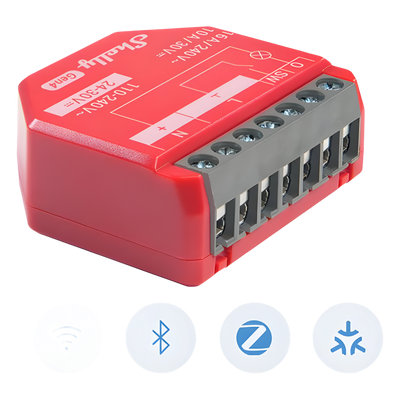 Relevador inalámbrico inteligente 16A, 110-240 V / medición de consumo / compatible con asistente de voz Alexa, Google Home / Wifi 2.4