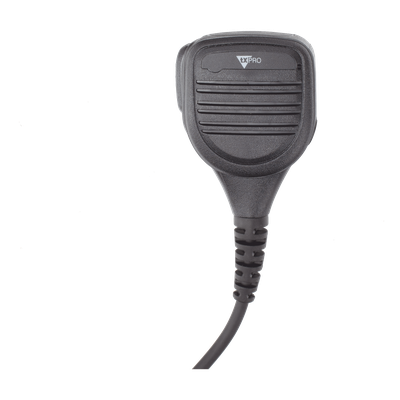 Micrófono-Bocina para Intemperie / IP54 / Cable Kevlar Grado Médico / Resistencia 40 kg / PTT con Guantes / Clip Rotativo 360°