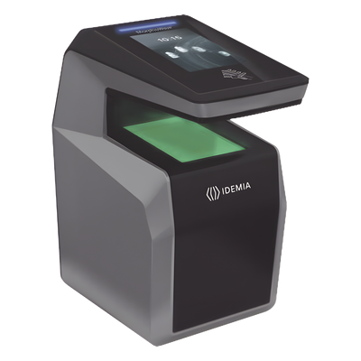 Lector de huella MorphoWave Compact / lector Multiformato  MIFare, DESFire, Prox HID, ICLASS/ QR/ IP65 / PoE