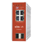 Switch L2+ PoE Industrial / Administración Cloud-Web-CLI / 4 Puertos PoE af/at 100/1000 Mbps / 2 Puertos SFP Gigabit / Presupuesto PoE 120 W / Protocolo ERPS (redundancia enlaces)