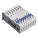 Router Industrial Dual LTE Cat 6 / 600 Mbps / 5 Puertos Gigabit / WiFi 5 Doble Banda / Doble SIM / GNSS / PoE / -40°F a 167°F