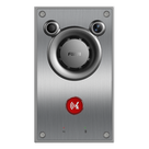 Video Intercomunicador IP / Cámara 4MP Starlight / Altavoz 10W / 2 Líneas SIP / IR Nocturno con HDR / IP66 e IK10 / PoE 802.3af / -40°C a 70°C