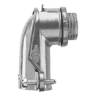 Conector Curvo para Tubo Flexible / 3/8\" (10 mm) / Diámetro 30 mm / Largo 46 mm / Acabado Resistente a Corrosión