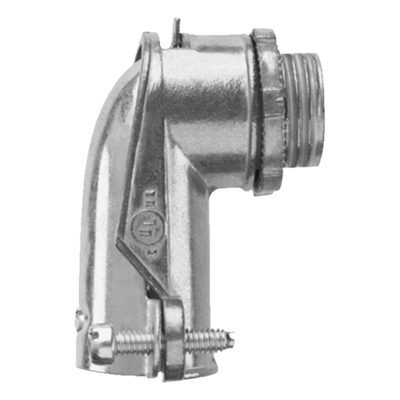 Conector curvo para tubo flexible   3/8\" (9.5 mm)
