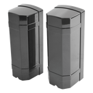 Detector Perimetral de Doble Rayo Infrarrojo / Alcance 60 m (196.9 ft) Exterior / 180 m (590.6 ft) Interior / IP65 / 4 Frecuencias Ajustables / Tiempo de Respuesta 12-250 ms
