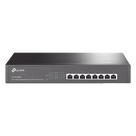 Switch PoE+ / 8 Puertos Gigabit / 126W Total / 30W por Puerto / Escritorio o Rack
