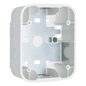 Caja de montaje en superficie para pared, color blanco, compatible con sirenas, estrobos y campanas, Serie L