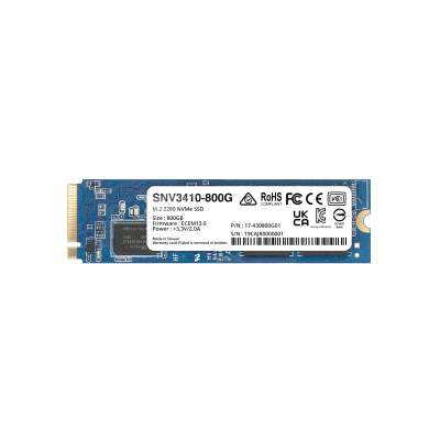 SSD NVMe M.2 SNV3410/3510 | SSD 400GB | Alto Rendimiento 400000 IOPS Lectura | 70000 IOPS Escritura | Resistencia 1022 TBW | Protección de Datos Integral | Análisis de Vida Útil | Diseñada para Sis
