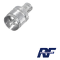 Adaptador en Línea para 50 Ohm, Conector BNC Hembra-UHF Macho (PL-259), Níquel/ Plata/ Delrin.