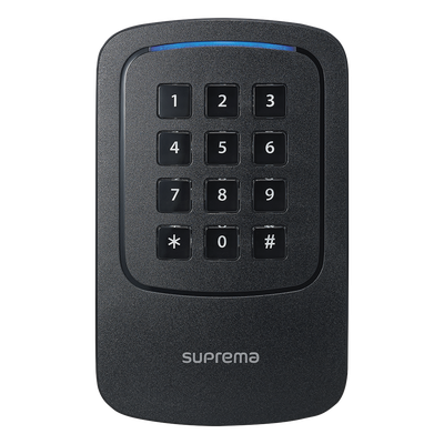 Lector Esclavo de Tarjetas con teclado de uso en exterior,  Multitecnolgia, NFC y Bluetooth