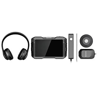 AD21P- Cámara de Imagen Acústica Portátil / DETECTAR FUGA DE AGUA / Pantalla táctil de 7\" / IP66 PANTALLA IP54 SENSOR PORTATIL