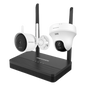 Kit IP Inalámbrico / NVS 4 Canales / 2 Cámaras Wi-Fi 2 Megapixel / Dual Light 30 m (98.4 ft) / Audio Bidireccional / Lente 2.8 mm 97°