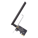 Adaptador PCI Express Inalámbrico / Dual Band AC 600 Mbps / MU-MIMO / Antena Omnidireccional 2 dBi / WPA3 / Perfil Bajo y Completo