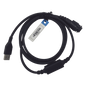 Cable Programador USB / Conector USB-A a Multipin Circular / Compatibilidad Windows 98 a 11 / Material Poliuretano / Más de 30 Modelos Motorola