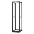 Rack de Cuatro Postes / 45 Unidades de Rack / 19\" EIA / Carga 2500 lbs (1134 kg) / Profundidad 762 mm (30 in) / Rieles Numerados Roscados #12-24