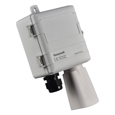 Sensor de humedad y temperatura para exterior con protector solar, termistor 20 kΩ, exactitud ±3% HR