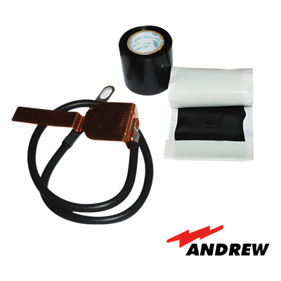 Kit de aterrizaje Estándar para de cable 5/8\" y 7/8\". Longitud del conductor 24\"