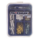 Kit de Fijación para Yeso y Tabique Hueco / 91 Piezas / Carga 5-30 kg (11.02-66.14 lb) / Temperatura -50°C a 80°C (-58°F a 176°F) / Interiores