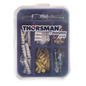 Kit para Sistemas de Fijación en Yeso, Muros Falsos, Tabique hueco, Uso en interiores  (91 piezas)