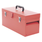 Caja de herramientas metálica con soble cerradura de 51 x 21.5 x 24cm.
