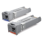 UFiber Módulo SFP+, transceptor MiniGibic MonoModo 10 Gbps, distancia 10 km, un conector LC. Incluye 2 piezas