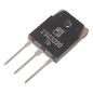 Transistor de Potencia en Silicio tipo NPN, 500 Vc-b, 15 A. 80 Watt, TO-3PM .
