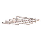 Juego de Brocas SDS PLUS / 5 Piezas / 3/16 a 1/2 Pulgada / Para Concreto