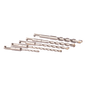 Juego con 5 piezas de brocas SDS PLUS para concreto