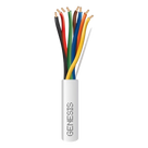 Cable Multiconductor / 8 Conductores / 18 AWG / Cobre Sólido / Plenum / 305 m (1000 ft) / -20°C a 75°C / NFPA 262 / CL3P CMP