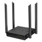 Router Inalámbrico AC 1200 / Doble Banda MU-MIMO / 1 puerto WAN 10/100/1000 Mbps / 4 puertos LAN 10/100/1000 Mbps / Compatible con EasyMesh / Administración Web o App Tether