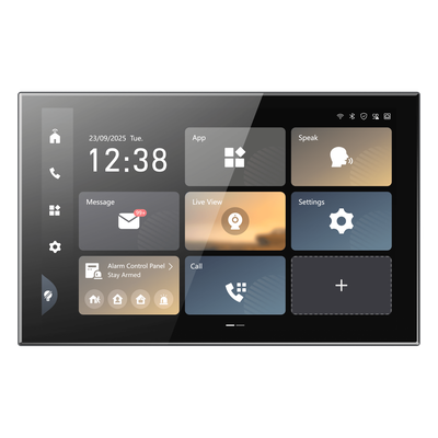 Monitor Táctil IP / 10.1\" Full HD+ / Android 14 / Wi-Fi 6 / PoE / Audio Dual / Gestión Unificada