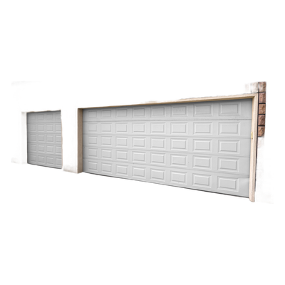Sección P / Puerta  Garage / Cuadro Corto / Color blanco P / GARAGE188SC / Estilo Americana.
