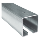 Riel Monorriel / Acero Galvanizado / 3.05 m (10 pies) / Carga 450 lbs / Canaleta U