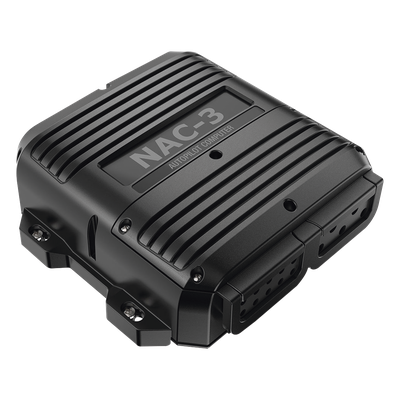 Computadora de Piloto Automático NAC-3 para Embarcaciones Mayores a 10 Metros / Salida de Alta Corriente / Tecnología Virtual Rudder Feedback / Compatible con NMEA 2000 y NMEA 0183 / Continuum Stee