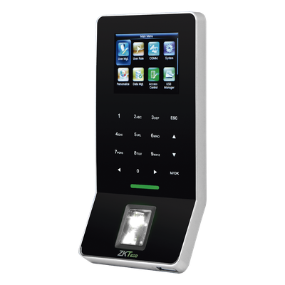 Terminal Biométrica de Huella / 3,000 Huellas 5,000 Tarjetas / WiFi / Pantalla 2.4\" / TCP/IP RS485 / ADMS / Control de 1 Puerta