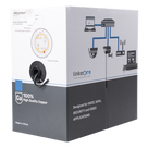 Bobina de Cable / Cat5e / FTP / 305 m (1000 pies) / Blindado / Intemperie CMX / 24 AWG / Cobre / Negro